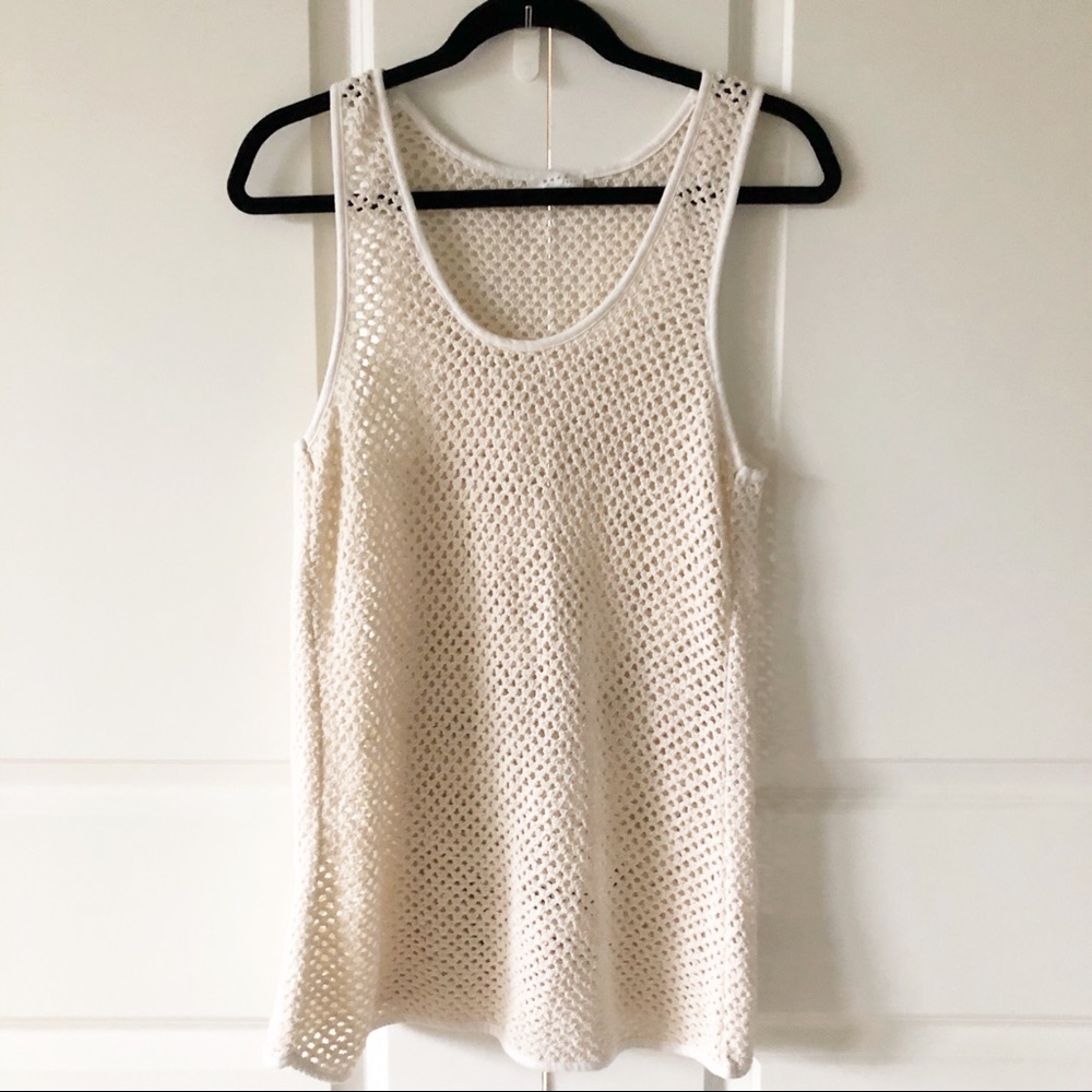 Soft Joie Crocheted Tank Top/Size Small